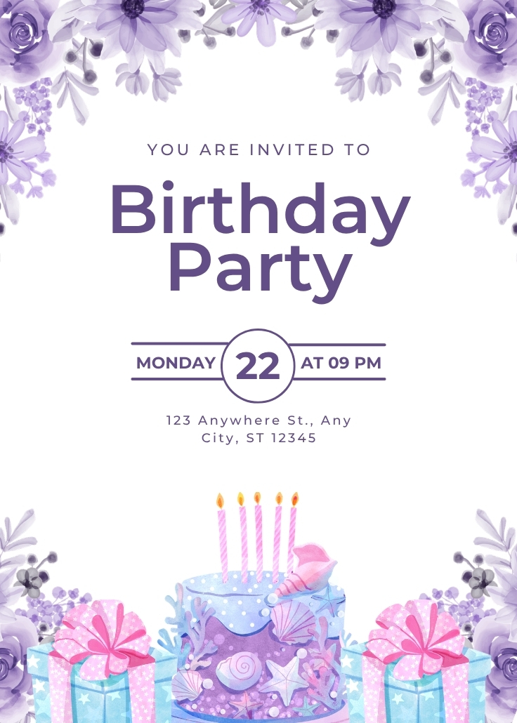 Birthday Party Invitation